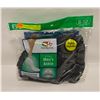 Image 1 : BLACK ANKLE SOCKS 6-12 SIZE 6-PACK FRUIT OF
