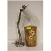 Image 1 : ARTICULATING TABLE LAMP 27" TALL WITH