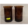Image 1 : 2 DECORATIVE CANDLE & CANDLE HOLDER H-11"