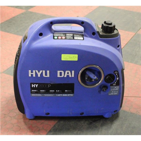 HYUNDAI HY 2000 WATT GAS INVERTER