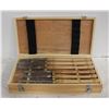 Image 1 : 2 WOODEN BOXES MASTERCRAFT LATHE TOOLS
