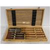 Image 2 : 2 WOODEN BOXES MASTERCRAFT LATHE TOOLS