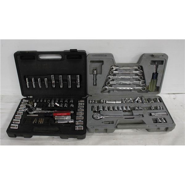LOT OF SOCKET SETS & TOOLS