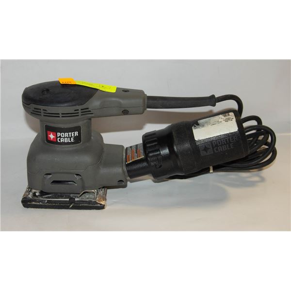 PORTER CABLE SANDER, TESTED
