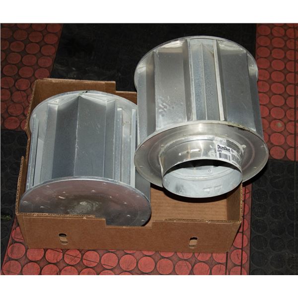 2 DURA VENT 5" HIGH WIND CAPS