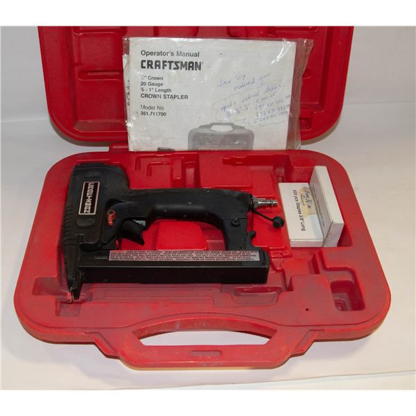 CRAFTSMAN 1/2" CROWN STAPLER