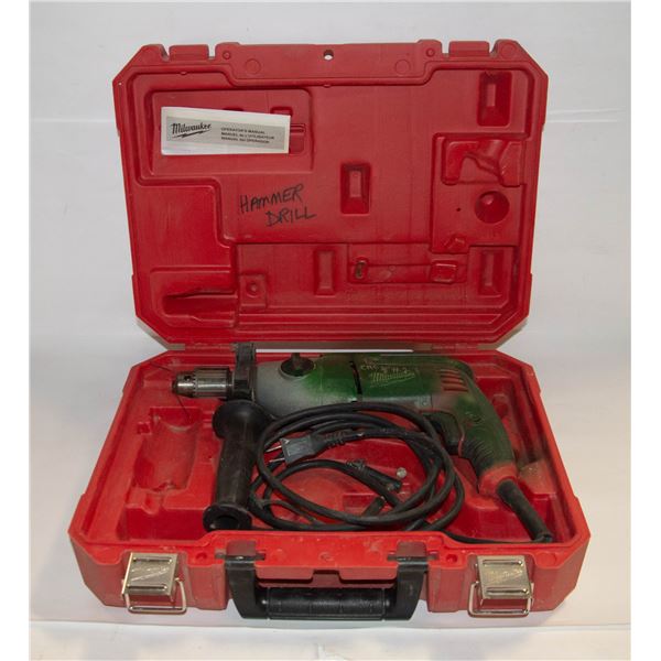 MILWAUKEE 1/2" HAMMER DRILL