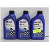 Image 1 : LOT OF 3 MOBIL ATF+4 FLUID