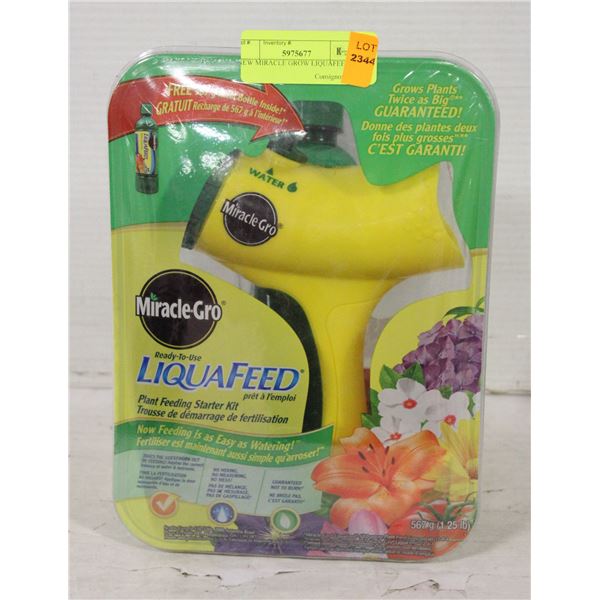 NEW MIRACLE GROW LIQUAFEED