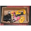 Image 1 : DEWALT GRINDER & HAMMER DRILL W/BATTERY & CHARGER