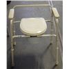 Image 1 : COMMODE TOILET ADJUSTABLE HEIGHT