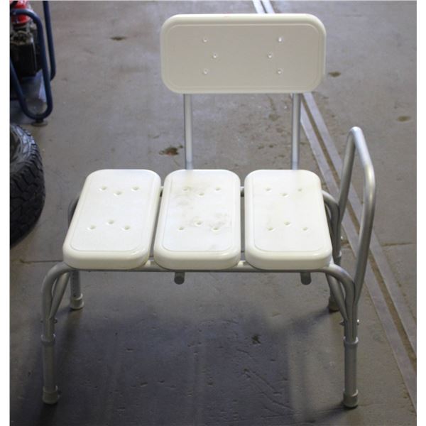 BATH BENCH ADJUSTABLE HEIGHT