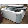 Image 1 : UNCLAIMED SPA BUILDERS 6 PERSON HOT TUB WITH COVER