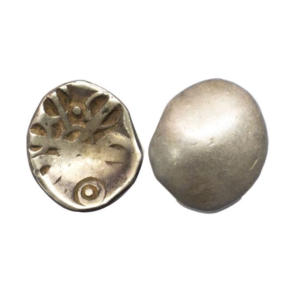 Archaic Coinage, Punch Marked, attributed to Gandhara Mahajanapada (c. 400 BC), Kabul Region (Afghan