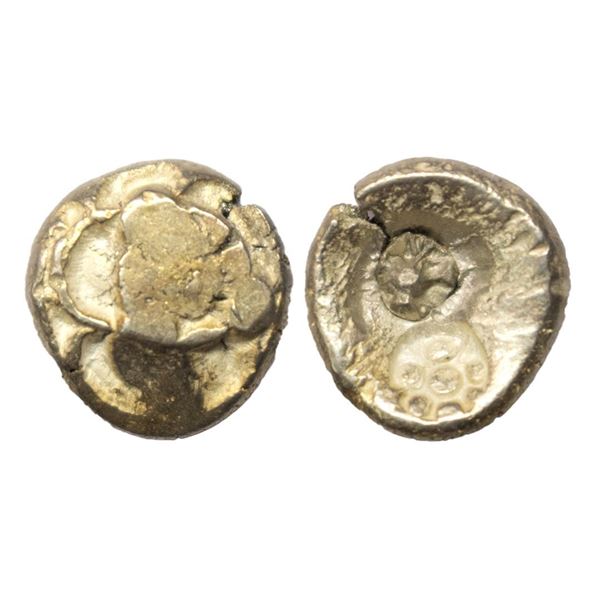 Ancient, Archaic Series, Punch Marked Coinage, attributed to Pauravas of Kaushambi (c. 400-350 BC),