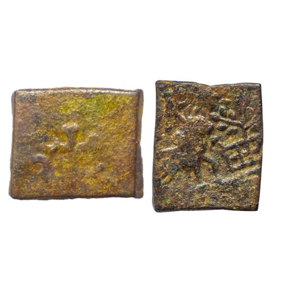 Post-Mauryan, Narmada Valley, Central India, Uniscribed type, Copper Unit, 5.55Grms