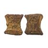 Image 1 : Ancient, Kaushambi, (2nd-1st Century BC), Damru Shaped, Cast-Copper Unit, 0.94 gms