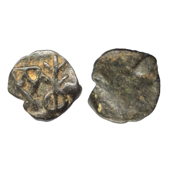 Ancient, Pre-Satavahanas, Uninscribed, Copper Unit, 0.93 gms