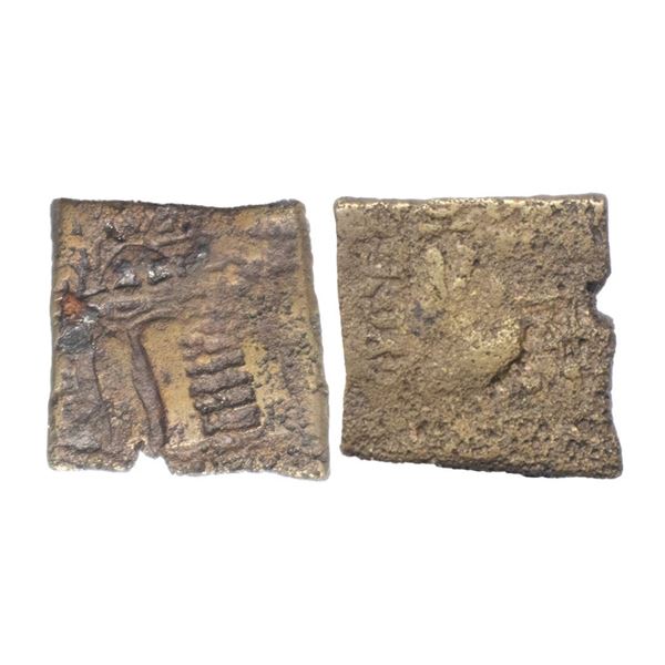 Audumbaras (c. 100 BC), Tribe of Punjab, Copper Unit, 1.70Grms