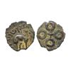 Image 1 : Satavahanas, Yajna Satakarni (c. 170-200 AD), Tarhala type, Vidarbha Region, Potin Unit, 11.56Grms