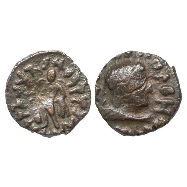 Kushanas, Kujula Kadphises (c. 50-90 AD), Copper Drachma