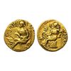 Image 1 : Guptas, Samudragupta (c. 335-380 AD), Gold Dinar, 7.68Grms