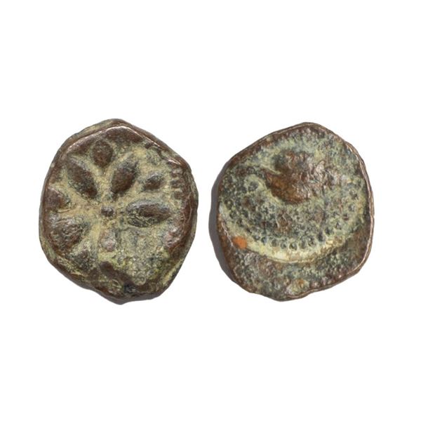 Aulikaras of Malwa, Mandsaur region, Central India, Lead Unit, 9.53Grms