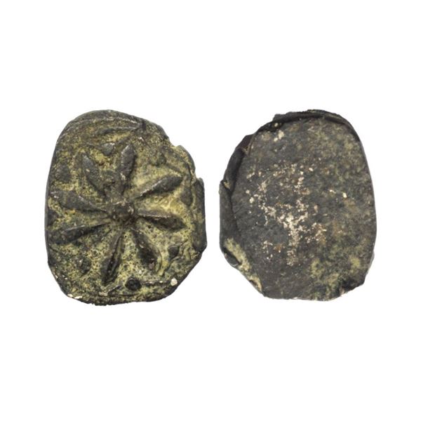 Chudasama dynasty, (10th–12th Century AD), Anonymous and Unattributed, Copper Unit, 2.90 gm