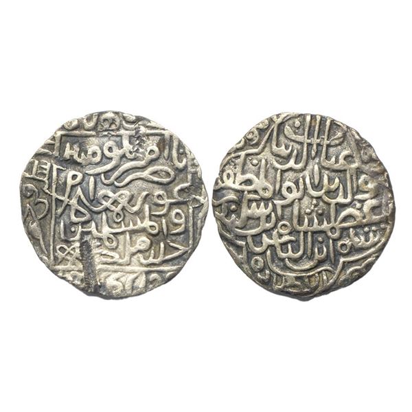 Bengal Sultanate, Ghiyath al-din Azam Shah (AH 792-813 / 1389-1410 AD), Silver Tanka, 10.30Grms