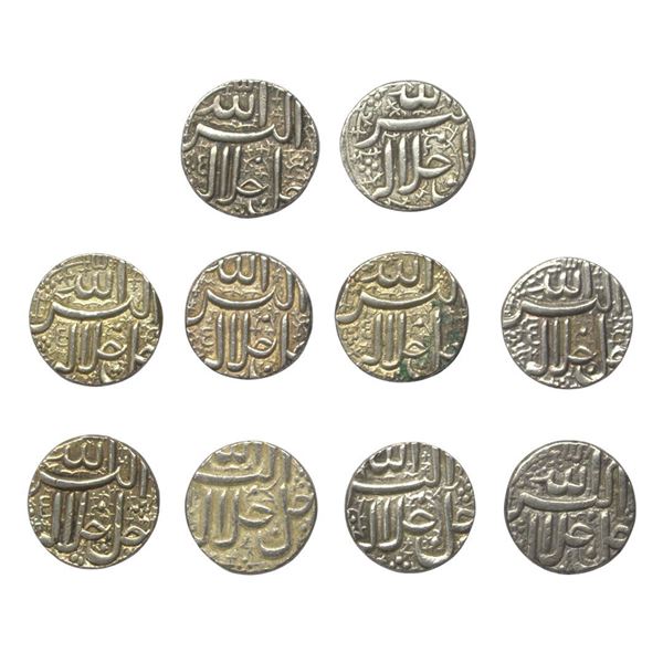 Mughal, Akbar (AH 963-1014, 1556-1605 AD), Silver Rupee