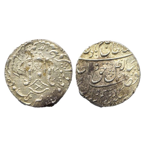 Awadh, Wajid Ali Shah Nazarana Rupee (AH 1263-1272/1847-1856 AD), 11.16Grms