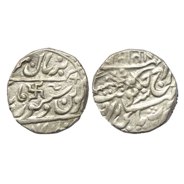 Jodhpur, Takhat Singh (AH 1259-1290 / 1843-1873 AD), Silver Rupee, 11.34g