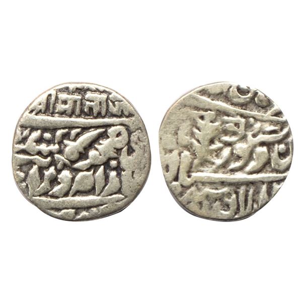 Indian Princely States, Jodhpur State, Jaswant Singh (AH 1290-1313, 1873-1895 AD), Silver ½ Rupee, 5