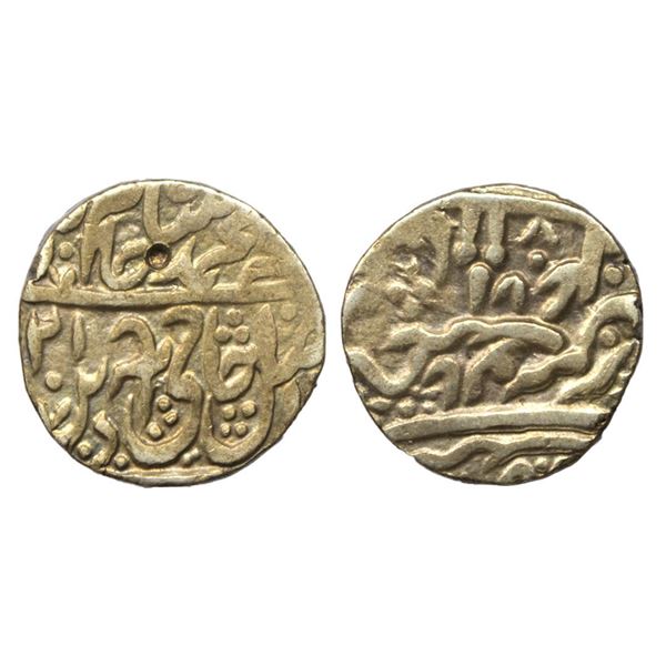 Sikh Feudatory/ Chieftaincie, Jagadhari, INO Shah Alam II (AH 1174-1221, 1759-1806 AD), Silver Rupee