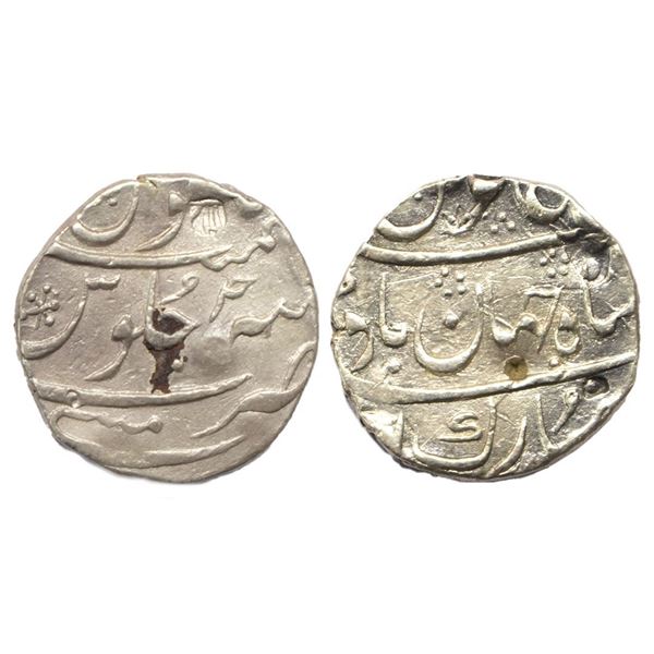East India Company, Bombay Presidency, INO Shah Jahan II (Rafi ud-daula), (AH 1131, 1719 AD), Silver