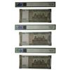 Image 1 : Republic India, 500 Rupee, Set of 3 Notes, Fancy Number-  (0WS) 000786, (8LB) 786000, (9UL) 786786