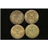 Image 1 : 4-US/PHILIPPINES SILVER 20 CENTAVOS: ALL 1944-D'S: