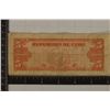Image 2 : 1950 CUBA 5 PESO BILL "MAXIMO GOMEZ" BY THE