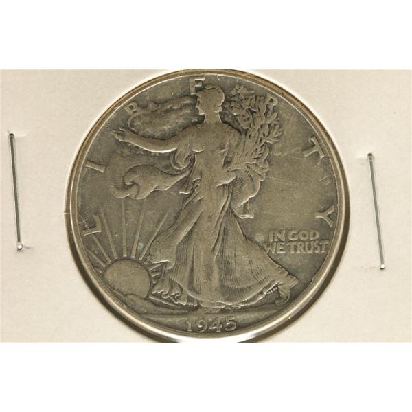 1945 SILVER WALKING LIBERTY HALF DOLLAR