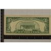 Image 2 : 1963 US $5 RED SEAL BILL CRISP AU