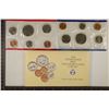 Image 1 : 1990 US MINT SET (UNC) P/D (WITH ENVELOPE)