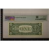 Image 2 : 1957 US $1 SILVER CERTIFICATE PMG GEM UNC 65