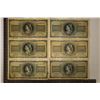 Image 1 : 6-1942 GREECE 1000 DRACHMAI BILLS