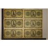 Image 2 : 6-1942 GREECE 1000 DRACHMAI BILLS
