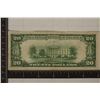 Image 2 : 1934-A US $20 FEDERAL RESERVE NOTE GREEN SEAL