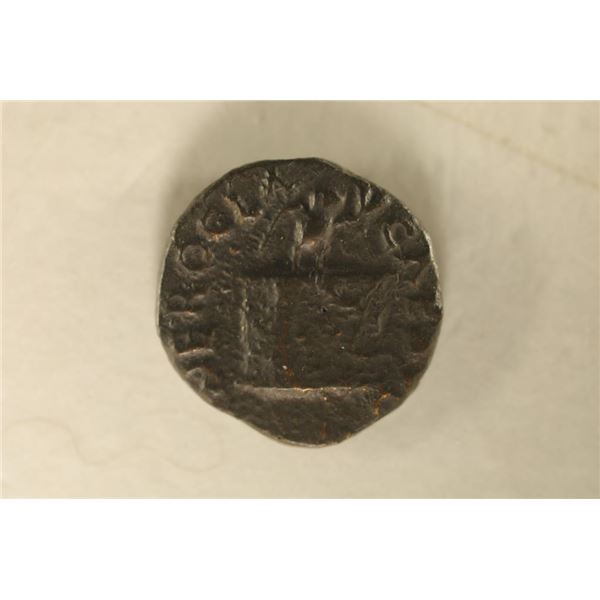 54-68 A.D. NERO ANCIENT COIN UPRIGHT OLIVE BRANCH,