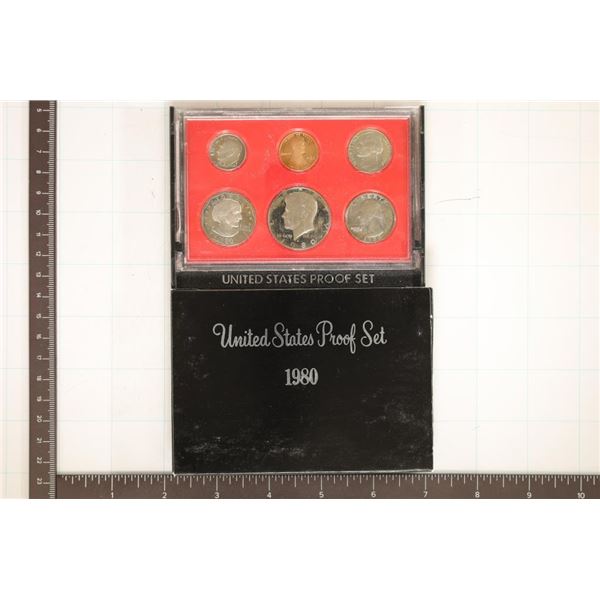 1980 US PROOF SET (WITH BOX)