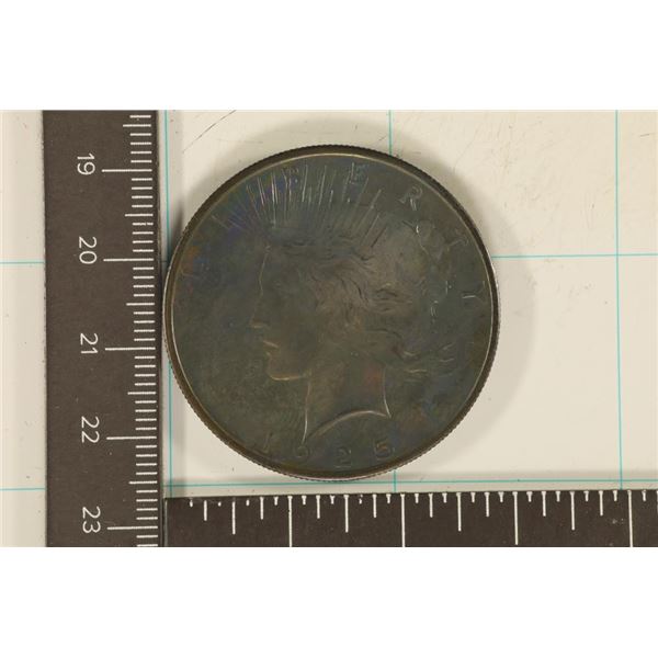 1925 BRILLIANT UNC PEACE SILVER DOLLAR BEAUTIFUL