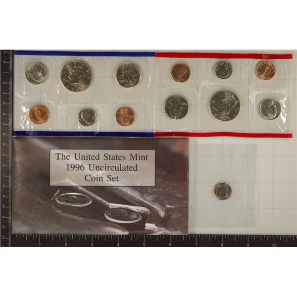 1996 US MINT SET (UNC) P/D (WITH ENVELOPE)