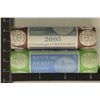 Image 1 : 2-2005 $2 ROLLS OF JEFFERSON NICKELS: BISON AND
